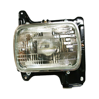 Pacific Best® - Driver Side Replacement Headlight (Standard Line)