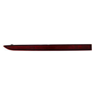 Pacific Best® - Rear Driver Side Bumper Reflector (CAPA Certified)
