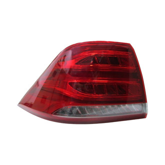 Pacific Best® - Driver Side Outer Replacement Tail Light (CAPA Certified)