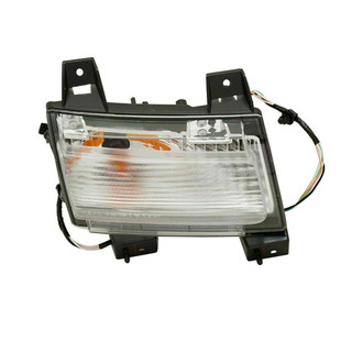 Pacific Best® - Passenger Side Replacement Turn Signal/Parking Light (NSF Certified)