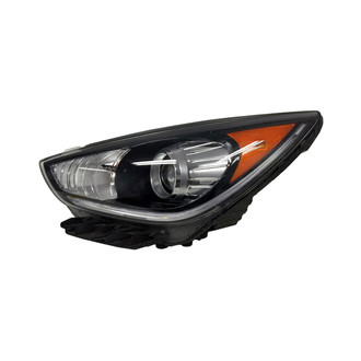 Pacific Best® - Driver Side Replacement Headlight (Standard Line)