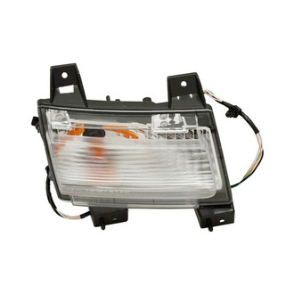 Pacific Best® - Passenger Side Replacement Turn Signal/Parking Light (CAPA Certified)