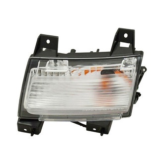 Pacific Best® - Driver Side Replacement Turn Signal/Parking Light (CAPA Certified)