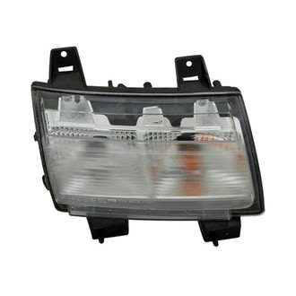 Pacific Best® - Passenger Side Replacement Turn Signal/Parking Light (NSF Certified)
