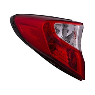 Pacific Best® - Driver Side Outer Replacement Tail Light (CAPA Certified)