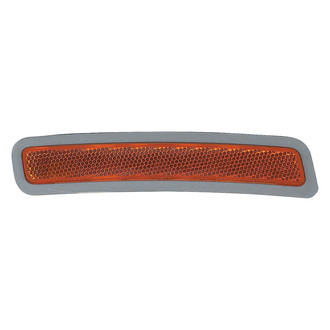 Pacific Best® - Front Driver Side Bumper Reflector (CAPA Certified)