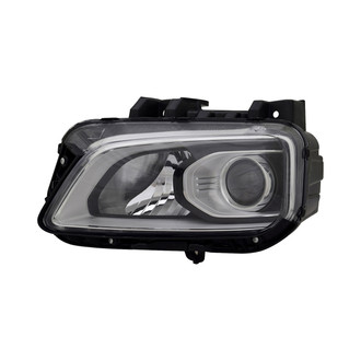 Pacific Best® - Driver Side Replacement Headlight (Standard Line)