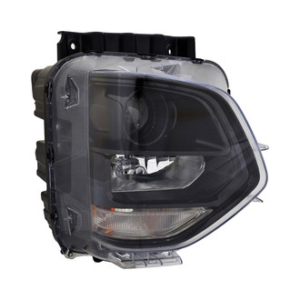 Pacific Best® - Passenger Side Replacement Headlight (Standard Line)
