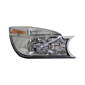 Pacific Best® - Passenger Side Replacement Headlight (Standard Line)