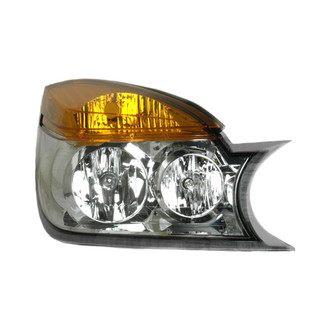 Pacific Best® - Passenger Side Replacement Headlight (Standard Line)