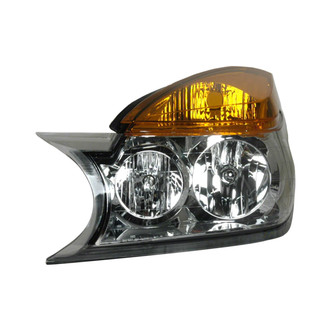 Pacific Best® - Driver Side Replacement Headlight (Standard Line)