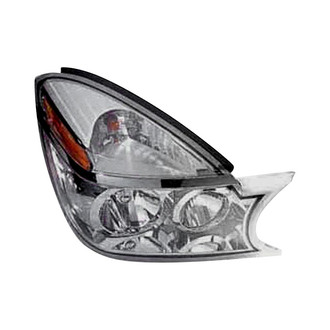 Pacific Best® - Passenger Side Replacement Headlight (CAPA Certified)