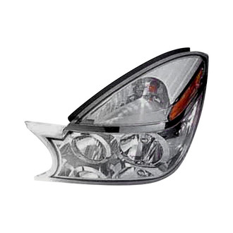 Pacific Best® - Driver Side Replacement Headlight (CAPA Certified)