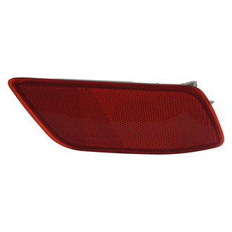 Pacific Best® - Rear Passenger Side Bumper Reflector (CAPA Certified)