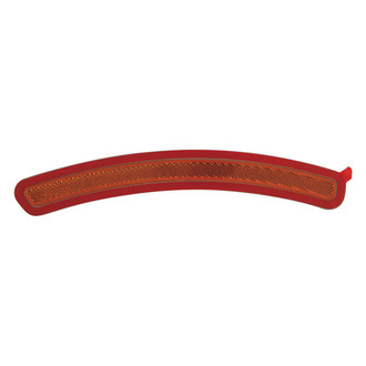 Pacific Best® - Front Driver Side Bumper Reflector (Standard Line)