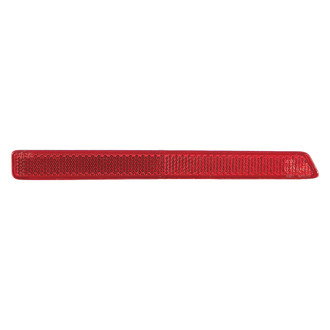 Pacific Best® - Rear Driver Side Bumper Reflector (CAPA Certified)