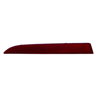 Pacific Best® - Rear Driver Side Bumper Reflector (CAPA Certified)