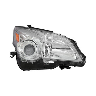 Pacific Best® - Passenger Side Replacement Headlight Lens and Housing (CAPA Certified)