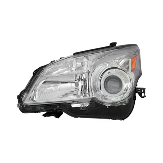 Pacific Best® - Driver Side Replacement Headlight Lens and Housing (CAPA Certified)