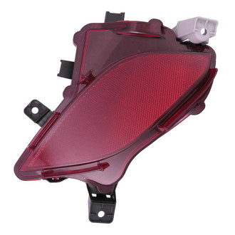 Pacific Best® - Rear Driver Side Bumper Reflector (Standard Line)