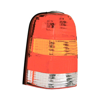Pacific Best® - Driver Side Replacement Tail Light Lens and Housing (Standard Line)