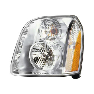 Pacific Best® - Driver Side Replacement Headlight (CAPA Certified)