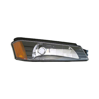 Pacific Best® - Passenger Side Replacement Turn Signal/Parking Light (CAPA Certified)