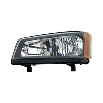 Pacific Best® - Driver Side Replacement Headlight (Standard Line)
