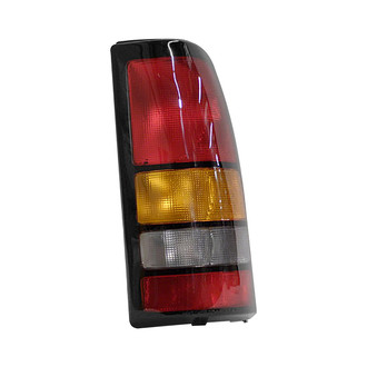 Pacific Best® - Passenger Side Replacement Tail Light Lens and Housing (CAPA Certified)