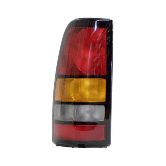 Pacific Best® - Driver Side Replacement Tail Light Lens and Housing (CAPA Certified)