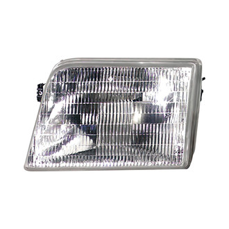 Pacific Best® - Driver Side Replacement Headlight (CAPA Certified)