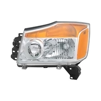 Pacific Best® - Driver Side Replacement Headlight (Standard Line)