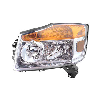 Pacific Best® - Driver Side Replacement Headlight (Standard Line)