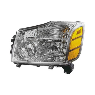 Pacific Best® - Driver Side Replacement Headlight (CAPA Certified)