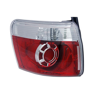 Pacific Best® - Driver Side Outer Replacement Tail Light (CAPA Certified)