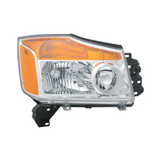 Pacific Best® - Passenger Side Replacement Headlight (CAPA Certified)