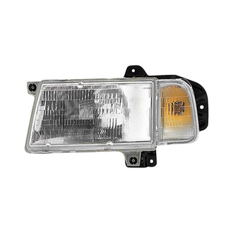 Pacific Best® - Driver Side Replacement Headlight (Standard Line)