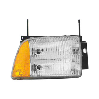 Pacific Best® - Passenger Side Replacement Headlight (Standard Line)