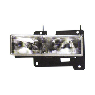 Pacific Best® - Driver Side Replacement Headlight (CAPA Certified)