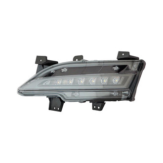 Pacific Best® - Driver Side Replacement Daytime Running Light (CAPA Certified)