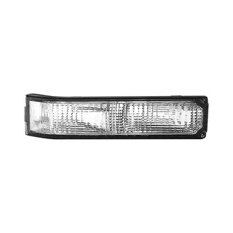 Pacific Best® - Passenger Side Replacement Turn Signal/Parking Light Lens and Housing (Standard Line)