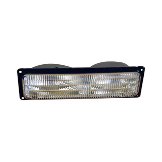 Pacific Best® - Driver Side Replacement Turn Signal/Parking Light Lens and Housing (NSF Certified)
