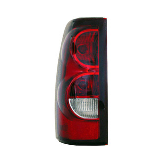 Pacific Best® - Driver Side Replacement Tail Light Lens and Housing (CAPA Certified)