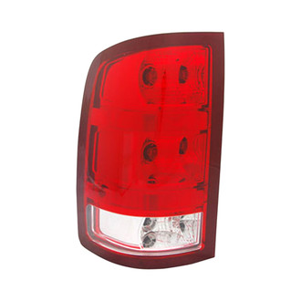Pacific Best® - Driver Side Replacement Tail Light (CAPA Certified)