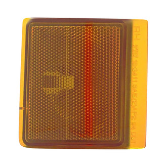 Pacific Best® - Passenger Side Lower Replacement Turn Signal/Corner Light Lens (CAPA Certified)
