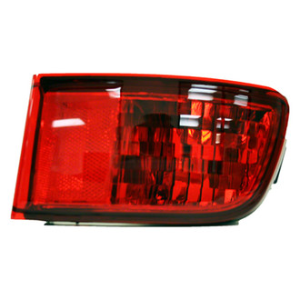 Pacific Best® - Rear Passenger Side Bumper Reflector (CAPA Certified)