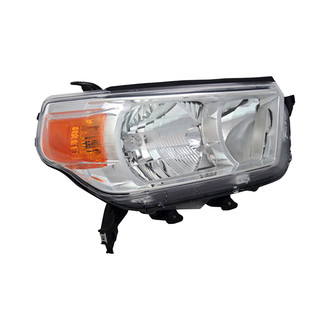 Pacific Best® - Passenger Side Replacement Headlight Lens and Housing (CAPA Certified)