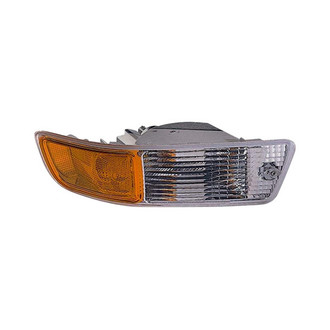 Pacific Best® - Passenger Side Replacement Turn Signal/Parking Light Lens and Housing (Standard Line)