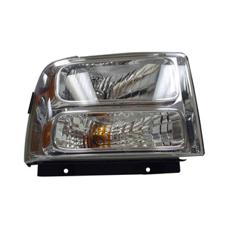 Pacific Best® - Driver Side Replacement Headlight (Standard Line)