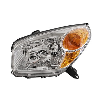 Pacific Best® - Driver Side Replacement Headlight Lens and Housing (Standard Line)
